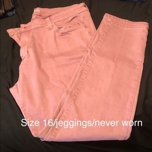 Pink (rose) jeggings